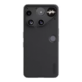   NILLKIN Nothing Phone (3) NILLKIN SUPER FROSTED PRO műanyag telefonvédő ütésállóság, érdes felület, FEKETE