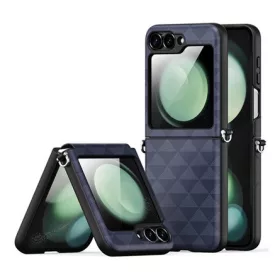   DUX DUCIS Samsung Z Flip7 FE DUX DUCIS FITT műanyag telefonvédő ütésállóság, háromszög, SÖTÉTKÉK