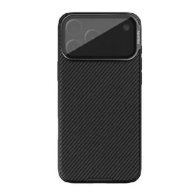   NILLKIN iPhone 17 Pro Max NILLKIN CAMSHIELD PROP szilikon telefonvédő ütésállóság, csíkos, FEKETE