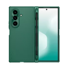   NILLKIN Samsung Z Fold7 NILLKIN SUPER FROSTED FOLD műanyag telefonvédő mágneses, érintő ceruza, SÖTÉTZÖLD