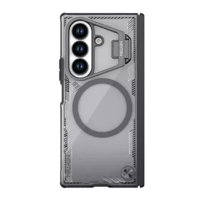   NILLKIN Samsung Z Fold7 NILLKIN ICEBLADE FOLD szilikon telefonvédő ütésállóság, MagSafe, FEKETE