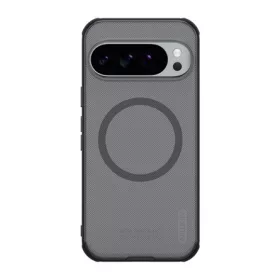   NILLKIN Google Pixel 10 Pro NILLKIN SUPER FROSTED PRO MAGNETIC műanyag telefonvédő mágneses, gumírozott, ÁTLÁTSZÓ/FEKETE