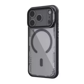   NILLKIN iPhone 17 Pro NILLKIN ICEBLADE PROP szilikon telefonvédő ütésállóság, MagSafe, FEKETE