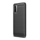 Gigapack Xiaomi Poco M3 Gigapack Szilikon telefonvédő ütésállóság, karbon minta, FEKETE