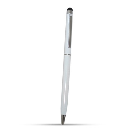 Gigapack érintő ceruza 2in1 univerzális, 13cm, FEHÉR