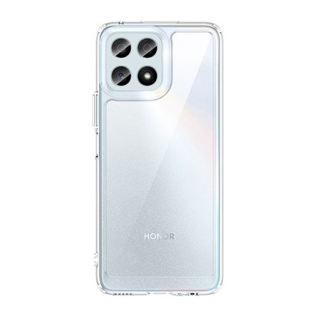 Gigapack Honor X8 4G Gigapack Szilikon telefonvédő ütésállóság, átlátszó hátlap, ÁTLÁTSZÓ