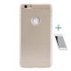 Nillkin iPhone 6S Plus 5.5 NILLKIN SUPER FROSTED műanyag telefonvédő gumírozott, logó kivágás + képernyővédő fólia, ARANY