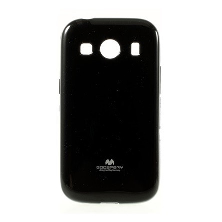 Mercurycase Samsung Ace 4 LTE MERCURY Goospery szilikon telefonvédő csillámporos FEKETE