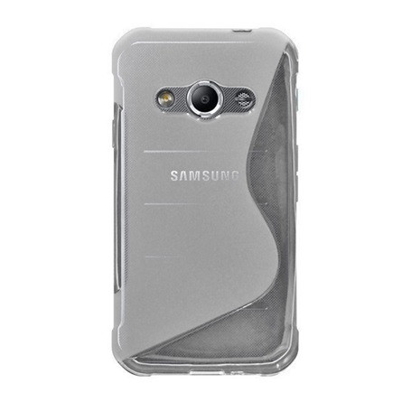Gigapack Samsung Xcover 3 Gigapack Szilikon telefonvédő S-line ÁTLÁTSZÓ