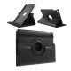 Gigapack iPad mini 5 (2019) Gigapack tok álló, bőr hatású FLIP, 360°, FEKETE