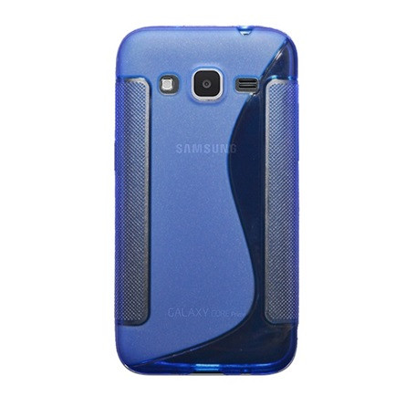 Gigapack Samsung Core Prime LTE Gigapack Szilikon telefonvédő S-line VILÁGOSKÉK