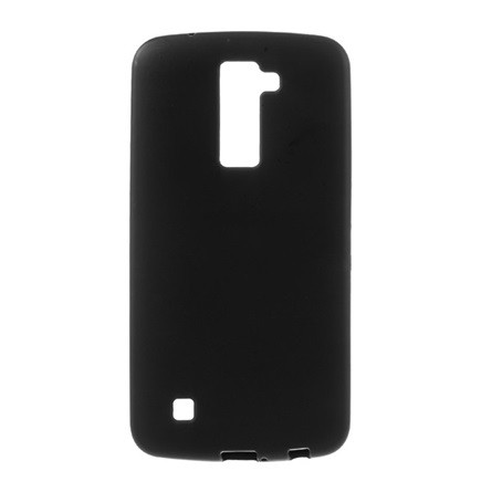 Gigapack LG K10 Gigapack Szilikon telefonvédő matt FEKETE