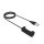 Gigapack Fitbit Flex 2 GIGAPACK Töltőkábel USB mágneses, 100cm, FEKETE