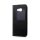 Gigapack Samsung A3 (2017) Gigapack Tok álló, bőr hatású FLIP, ablakos, FEKETE