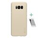 Nillkin Samsung S8 Plus NILLKIN SUPER FROSTED műanyag telefonvédő gumírozott, érdes felület + képernyővédő fólia, ARANY