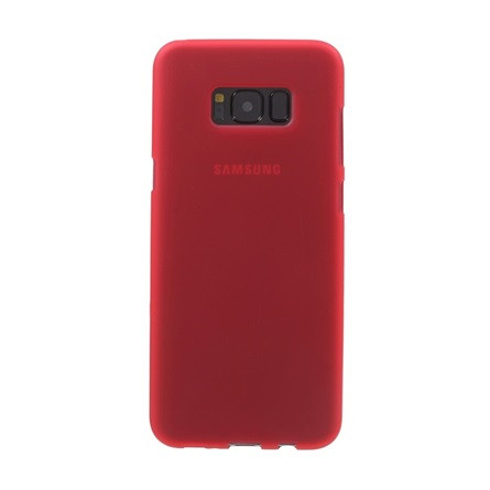 Gigapack Samsung S8 Plus Gigapack Szilikon telefonvédő matt PIROS