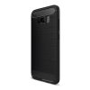 Gigapack Samsung S8 Plus Gigapack szilikon telefonvédő ütésállóság, karbon minta, FEKETE