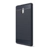 Gigapack Nokia 3 Gigapack szilikon telefonvédő ütésállóság, karbon minta, SÖTÉTKÉK