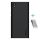 Nillkin Sony Xperia L1 NILLKIN SUPER FROSTED műanyag telefonvédő gumírozott, érdes felület + képernyővédő fólia, FEKETE