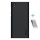 Nillkin Sony Xperia L1 NILLKIN SUPER FROSTED műanyag telefonvédő gumírozott, érdes felület + képernyővédő fólia, FEKETE