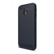 Gigapack Samsung J3 (2017) Gigapack Szilikon telefonvédő ütésállóság, karbon minta, SÖTÉTKÉK