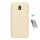 Nillkin Samsung J3 (2017) NILLKIN SUPER FROSTED műanyag telefonvédő gumírozott, érdes felület + képernyővédő fólia, ARANY