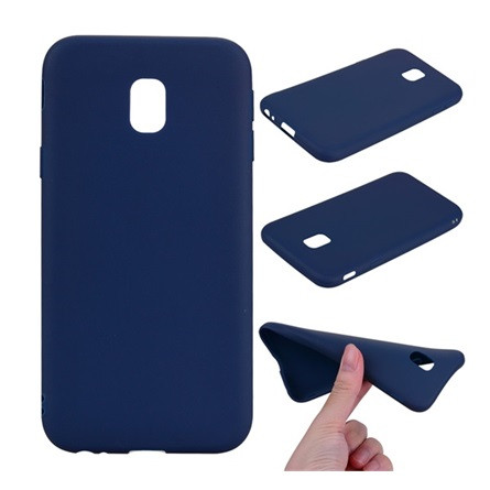 Gigapack Samsung J3 (2017) Gigapack Szilikon telefonvédő gumírozott SÖTÉTKÉK