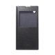 Gigapack Sony Xperia L1 Gigapack tok álló, bőr hatású FLIP, ablakos, FEKETE