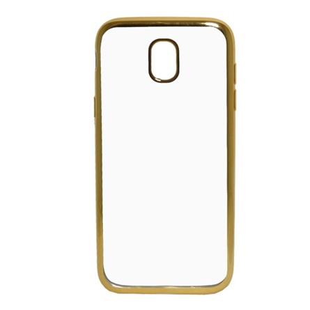 Gigapack Samsung J5 (2017) Gigapack Szilikon telefonvédő fémhatású keret ARANY