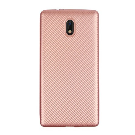 Gigapack Nokia 3 Gigapack Szilikon telefonvédő karbon minta ROZÉARANY