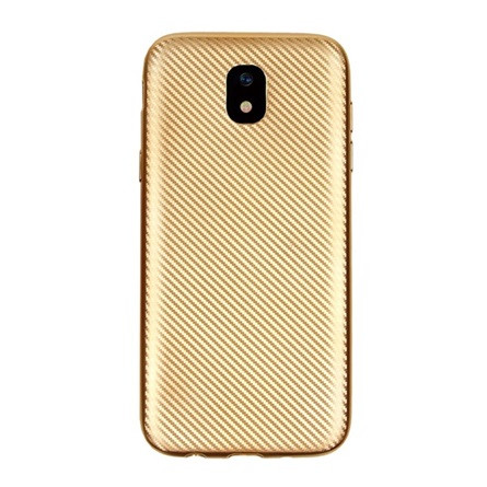 Gigapack Samsung J3 (2017) Gigapack Szilikon telefonvédő karbon minta ARANY