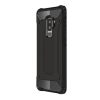 Gigapack Samsung S9 Plus GIGAPACK Defender szilikon telefonvédő ütésállóság, fémhatás, FEKETE