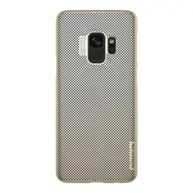   Nillkin Samsung S9 NILLKIN AIR műanyag telefonvédő gumírozott, lyukacsos, ARANY
