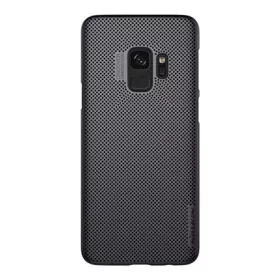   Nillkin Samsung S9 NILLKIN AIR műanyag telefonvédő gumírozott, lyukacsos, FEKETE