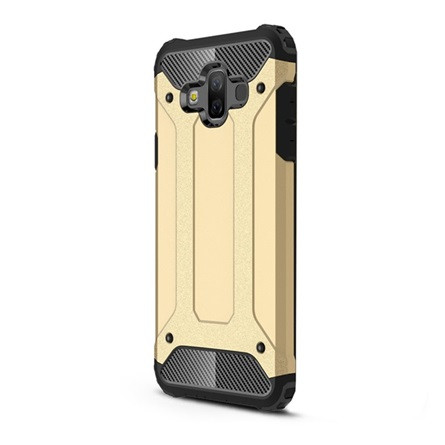Gigapack Samsung J7 Duo (2018) Gigapack Defender szilikon telefonvédő ütésállóság, fémhatás, ARANY