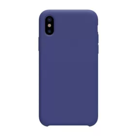   Nillkin iPhone XS 5.8 NILLKIN FLEX PURE szilikon telefonvédő ultravékony, matt, SÖTÉTKÉK