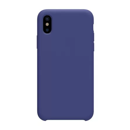Nillkin iPhone XS 5.8 NILLKIN FLEX PURE szilikon telefonvédő ultravékony, matt, SÖTÉTKÉK