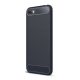 Gigapack Honor 7S Gigapack Szilikon telefonvédő ütésállóság, karbon minta, SÖTÉTKÉK