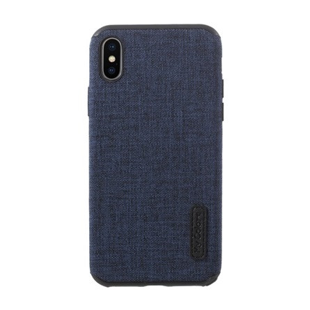 Gigapack iPhone XS 5.8 Gigapack Szilikon telefonvédő textil bevonat SÖTÉTKÉK