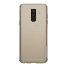   Nillkin Samsung A6+ (2018) NILLKIN NATURE szilikon telefonvédő 0.6mm, ultravékony, SZÜRKE