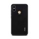 Mofi Xiaomi Mi 8 SE MOFI BRIGHT SHIELD szilikon telefonvédő textil hátlap FEKETE
