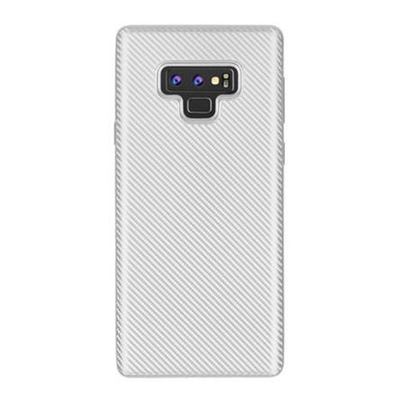 Gigapack Samsung Note 9 Gigapack Szilikon telefonvédő karbon minta EZÜST