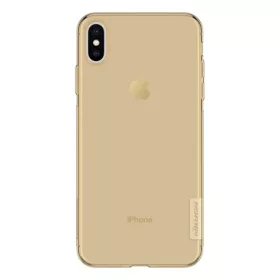   Nillkin iPhone XS Max 6.5 NILLKIN NATURE szilikon telefonvédő 0.6mm, ultravékony, ARANYBARNA