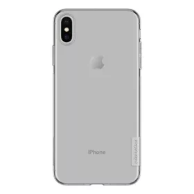   Nillkin iPhone XS Max 6.5 NILLKIN NATURE szilikon telefonvédő 0.6mm, ultravékony, SZÜRKE