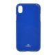 Mercurycase iPhone XR 6.1 MERCURY Goospery szilikon telefonvédő csillámporos SÖTÉTKÉK