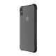 Hoco iPhone XS Max 6.5 HOCO ARMOR szilikon telefonvédő ütésállóság, átlátszó hátlap, SZÜRKE
