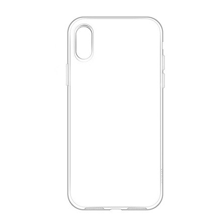 Hoco iPhone XS Max 6.5 HOCO LIGHT szilikon telefonvédő ultravékony FÜSTSZÍNŰ