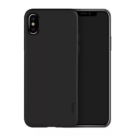 Hoco iPhone XS Max 6.5 HOCO THIN műanyag telefonvédő 0.45mm, ultravékony, FEKETE