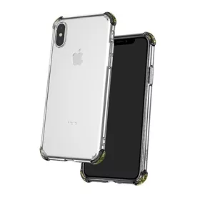   Hoco iPhone XS Max 6.5 HOCO ICE SHIELD szilikon telefonvédő ütésállóság, átlátszó hátlap, ÁTLÁTSZÓ