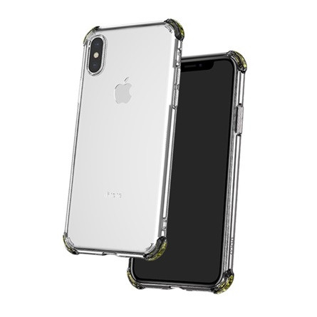 Hoco iPhone XS Max 6.5 HOCO ICE SHIELD szilikon telefonvédő ütésállóság, átlátszó hátlap, ÁTLÁTSZÓ